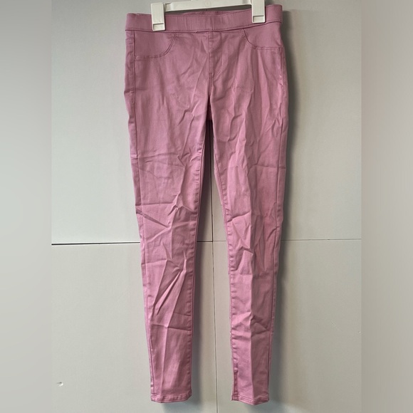 SO Girls Pink Pull on Pants with Adjustable Waistband. Girls size 14. - Picture 1 of 14